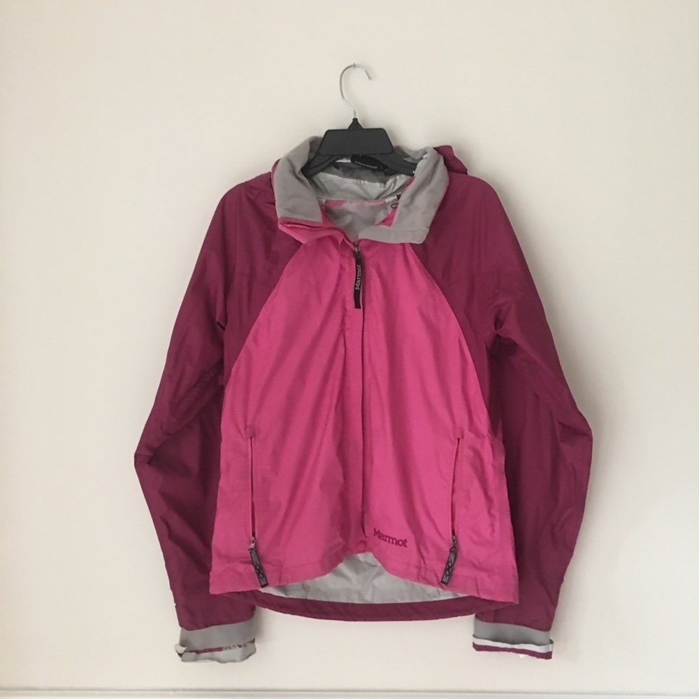 Marmot | 2 Tone Pink Magenta Windbreaker Jacket M